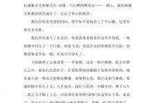 固安旅游感想(张家界旅游感想)