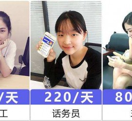 固安关于斗米兼职上的模特雇用的信息